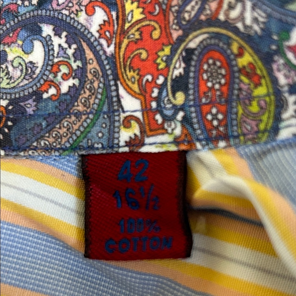 Robert Graham Dress Shirt 16 1/2- 42 - Picture 7 of 7